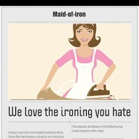 Maid of iron. Ironing service 1055763 Image 3